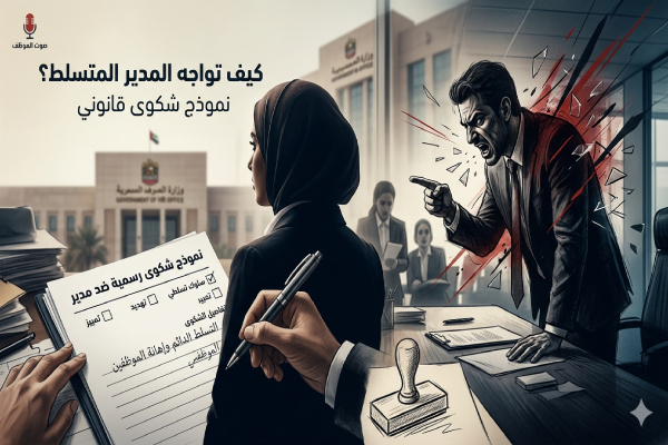 شكوى ضد مدير متسلط