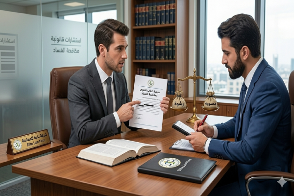 تقديم شكوى نموذج شكوى لهيئة مكافحة الفساد