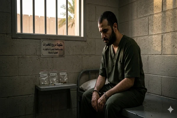 عقوبة مروج المخدرات في السعودية