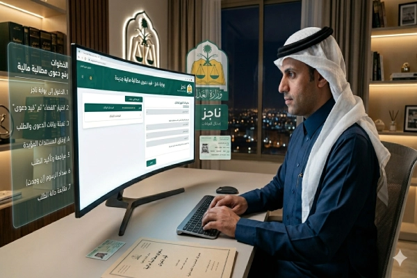 إجراءات رفع دعوى مطالبة مالية ب 6 خطوات فعالة 1447