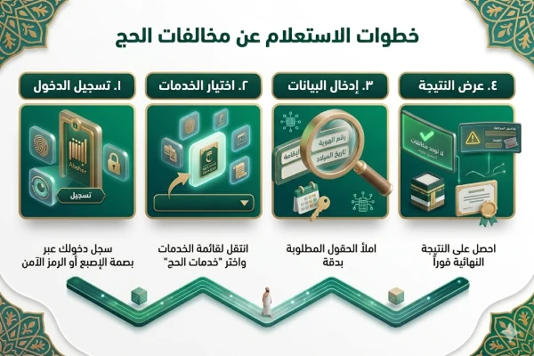 الاستعلام عن مخالفات الحج