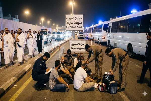 عقوبة المخالفين في الحج | حكم الحج المخالف مع الغرامات 2026