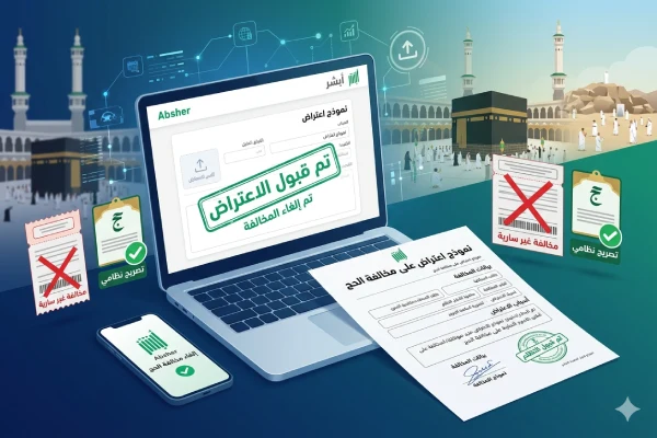 نموذج الاعتراض على مخالفة الحج 1446 وطريقة تقديمه ب 6 خطوات