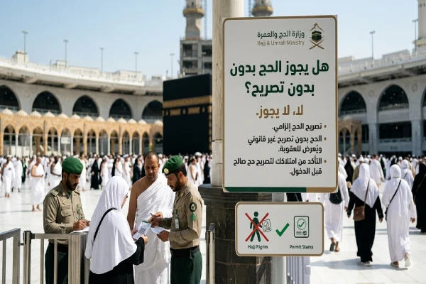 هل يجوز الحج بدون تصريح؟ العواقب – الغرامات 2026
