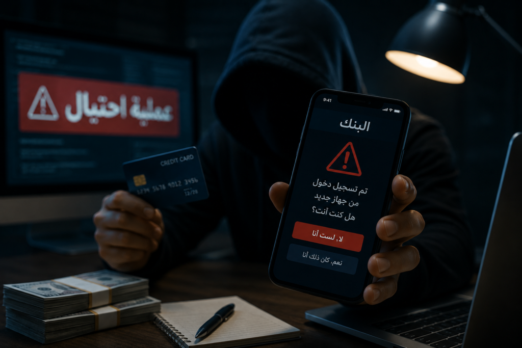 الاحتيال المالي الإلكتروني في السعودية